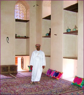 Inside view of Nekhal Castle